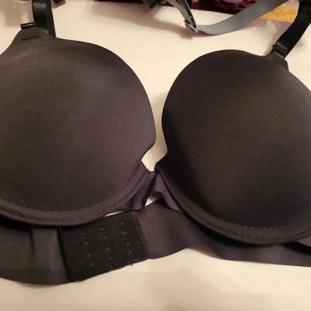 BRANDNEW YMI Women's Print and Solid Push-Up Bra Set, 3-Pac - Picture 13 of 16